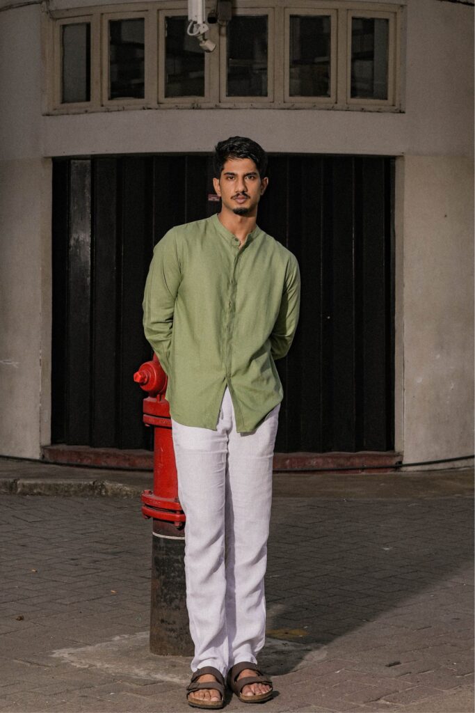 Urban Forest Linen Shirt