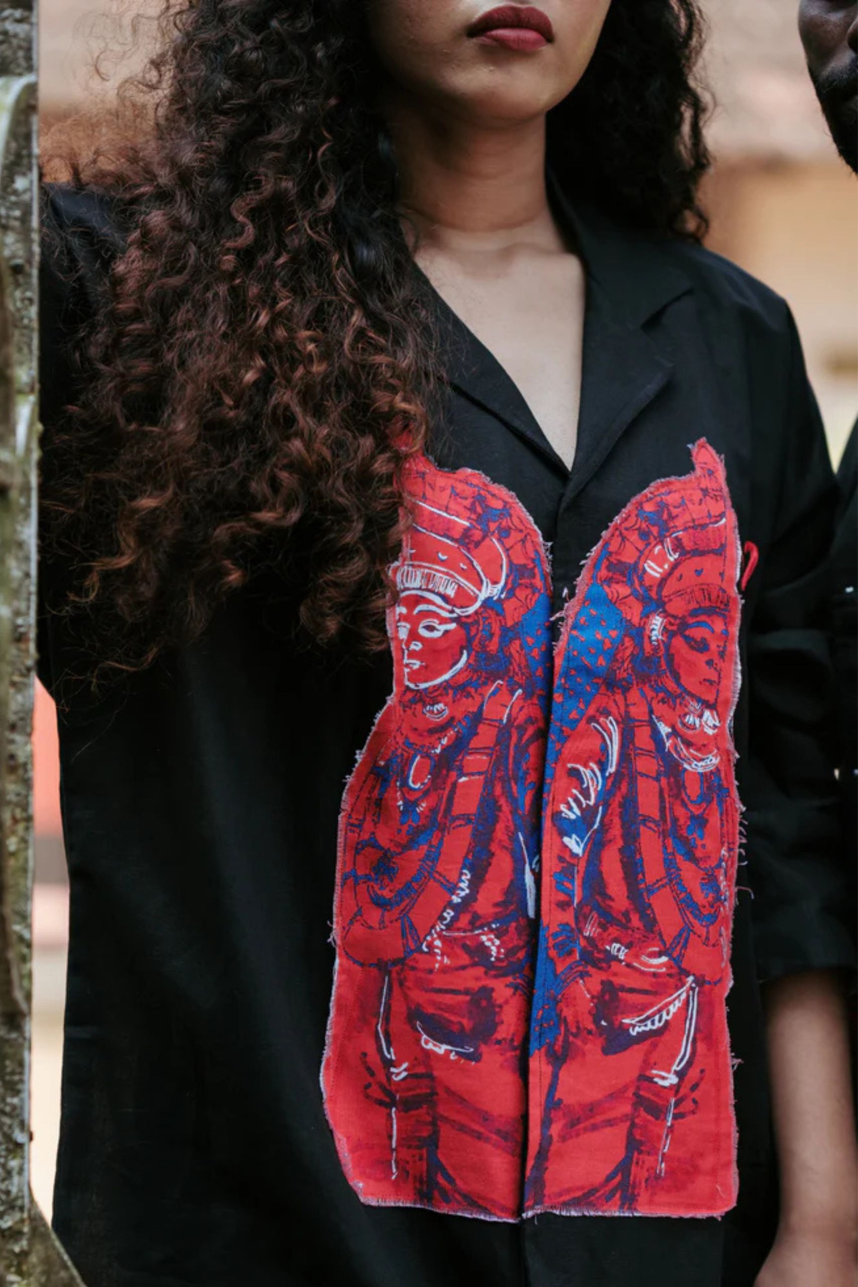 Agni Full Sleeve Black Shirt (Unisex) - Image 2