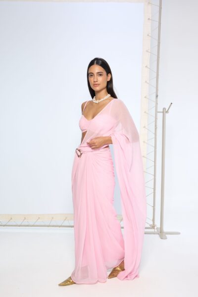 Blush Pink Saree