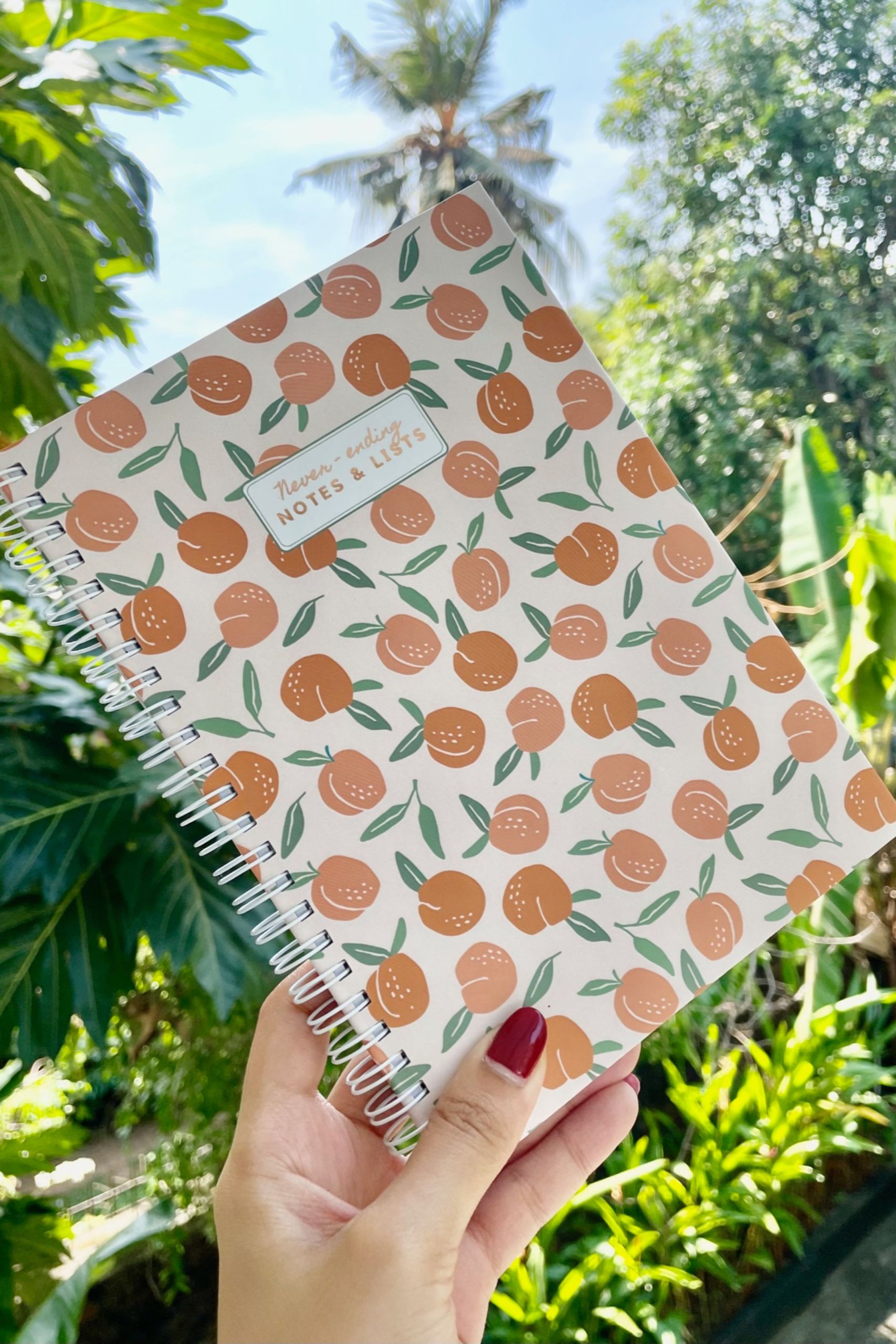 Peaches Notebook