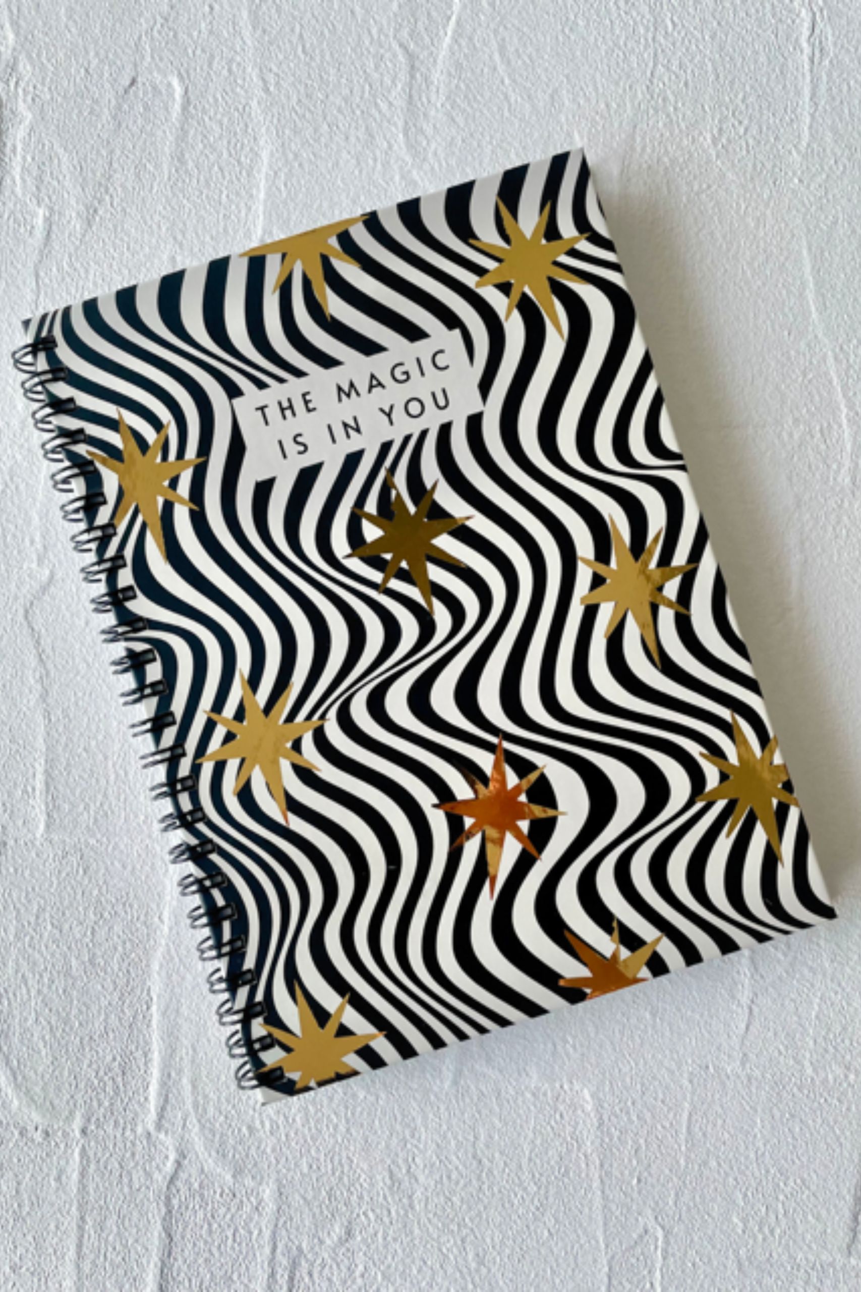 Gold Stars Notebook