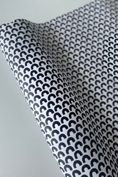 Monochrome Print Wrapping Paper