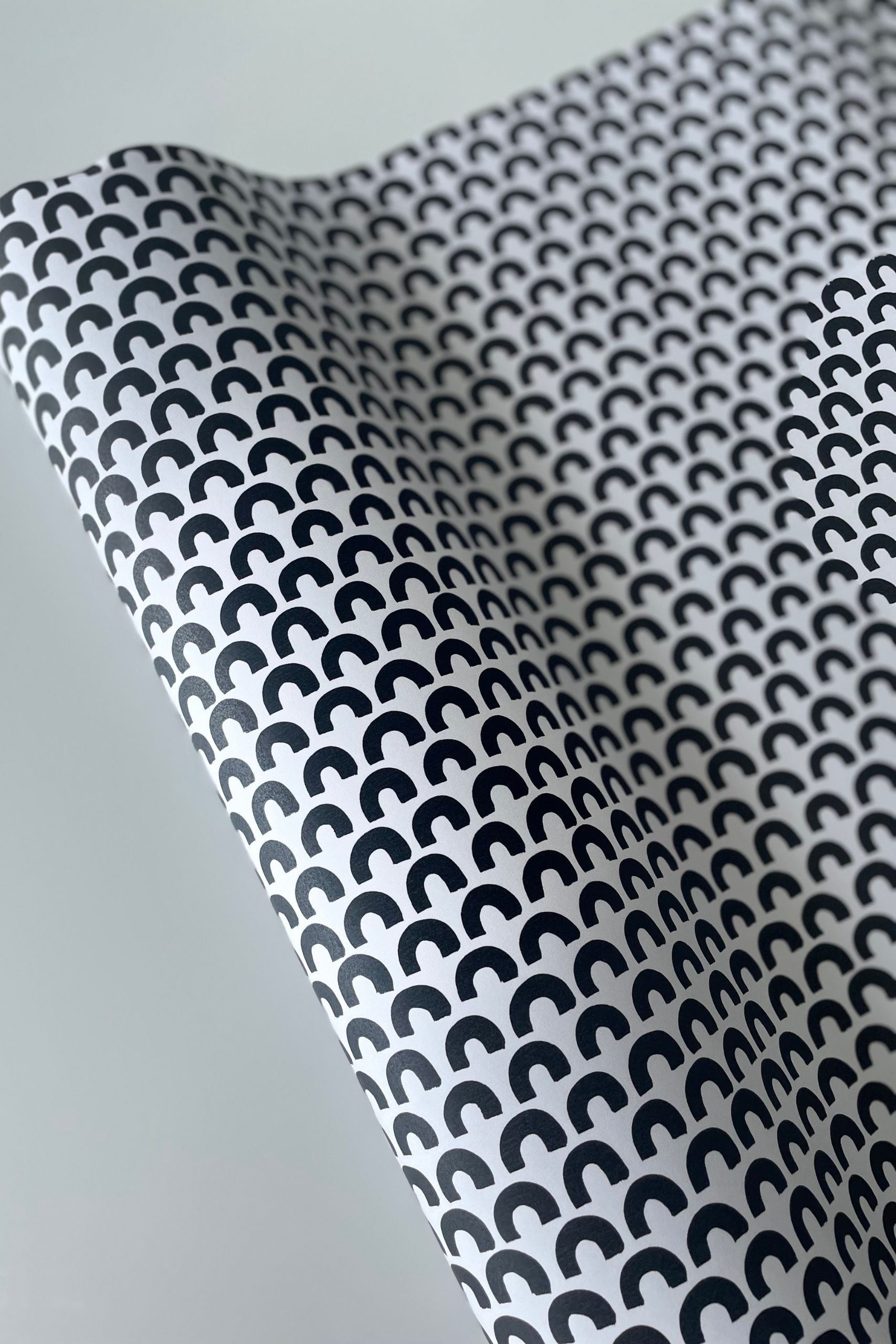 Monochrome Print Wrapping Paper