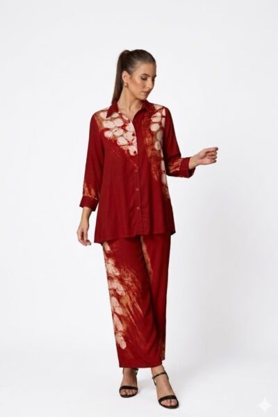 Pant-Maroon