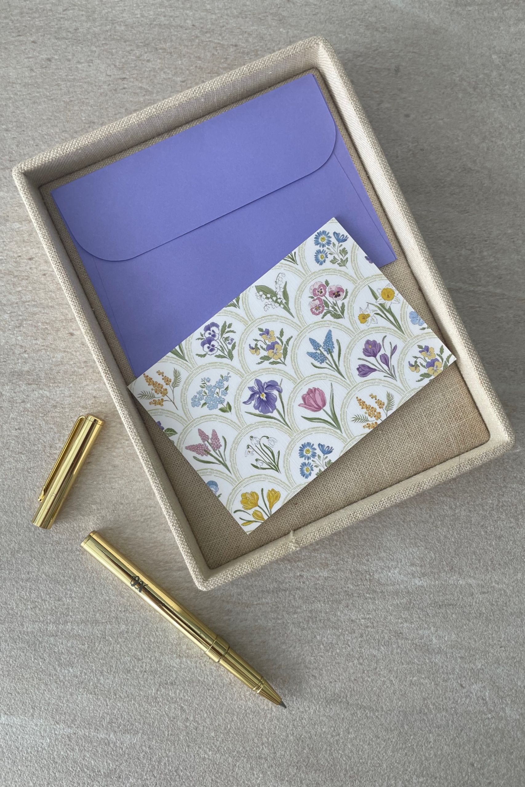 Floral Arches Greeting Card