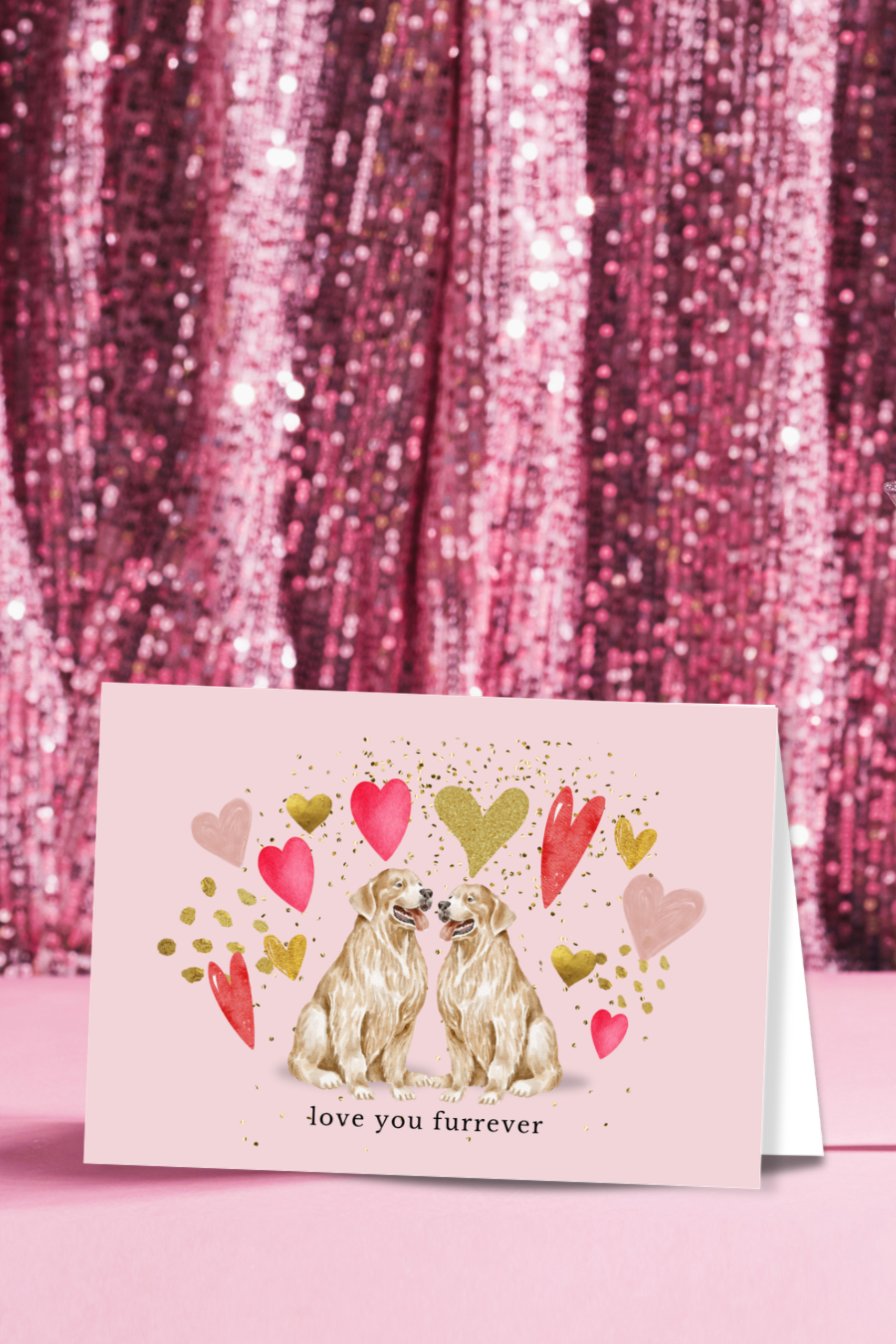 Love You Furrever Greeting Card