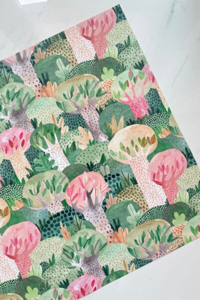 Little Forest Wrapping Paper