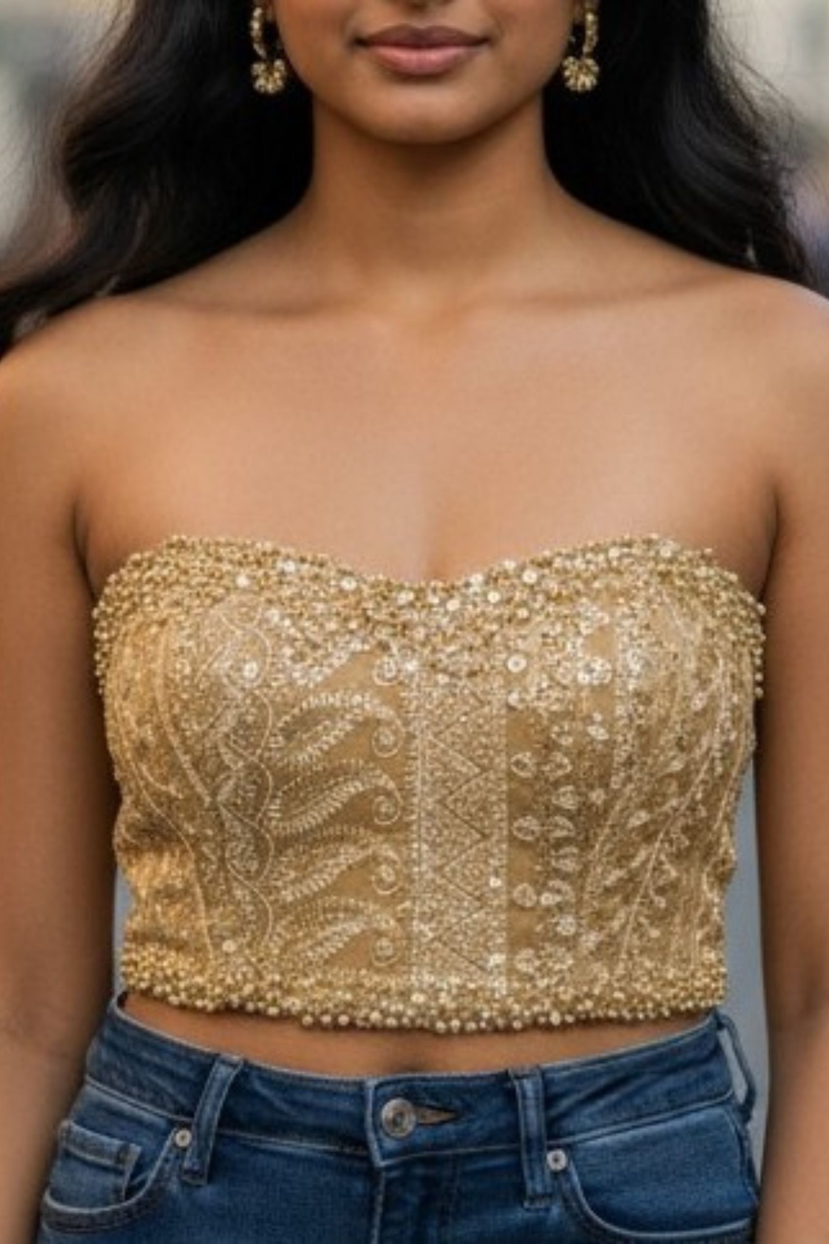 Gold Corset