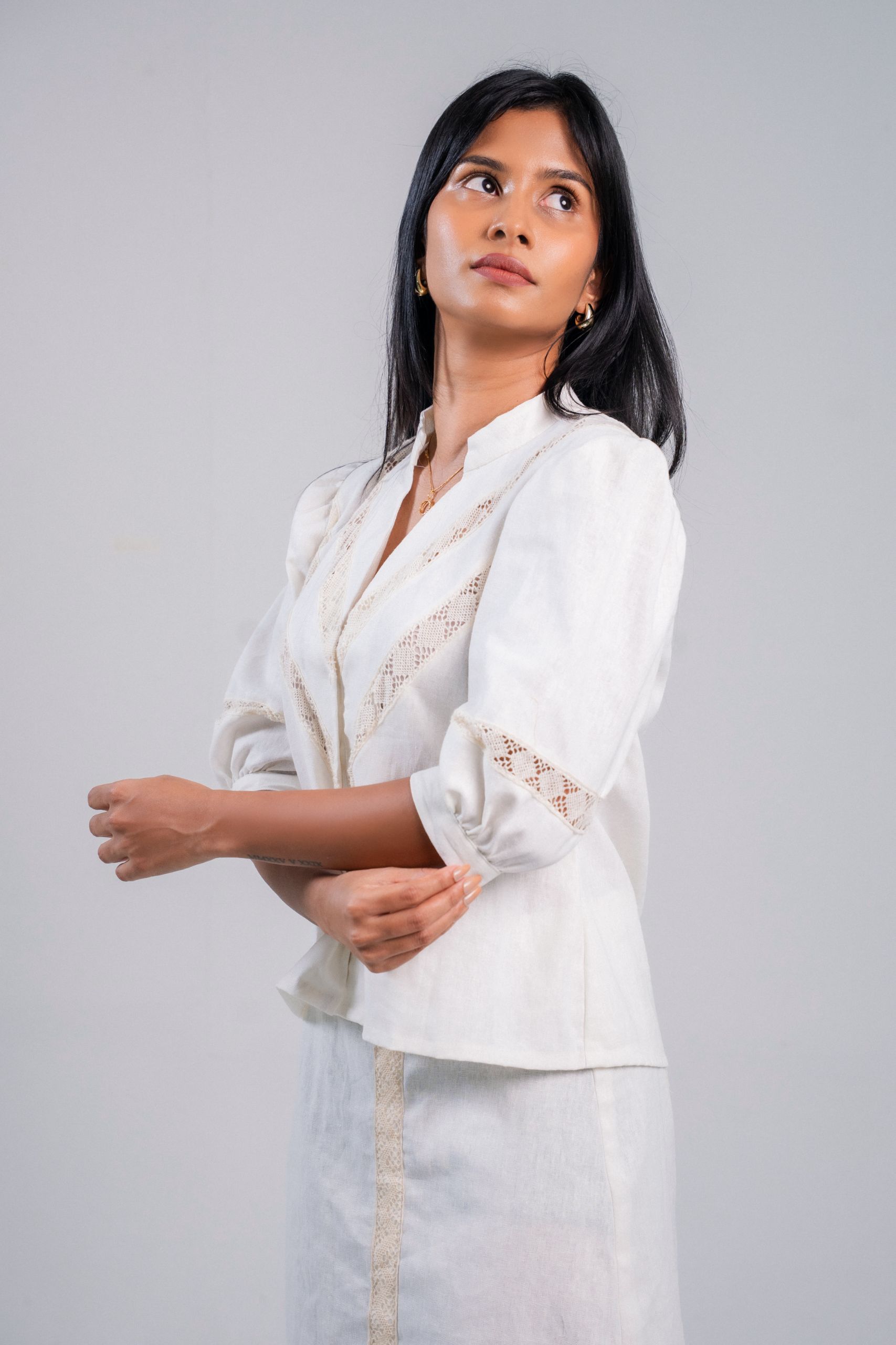 White Reverie Blouse - Image 2