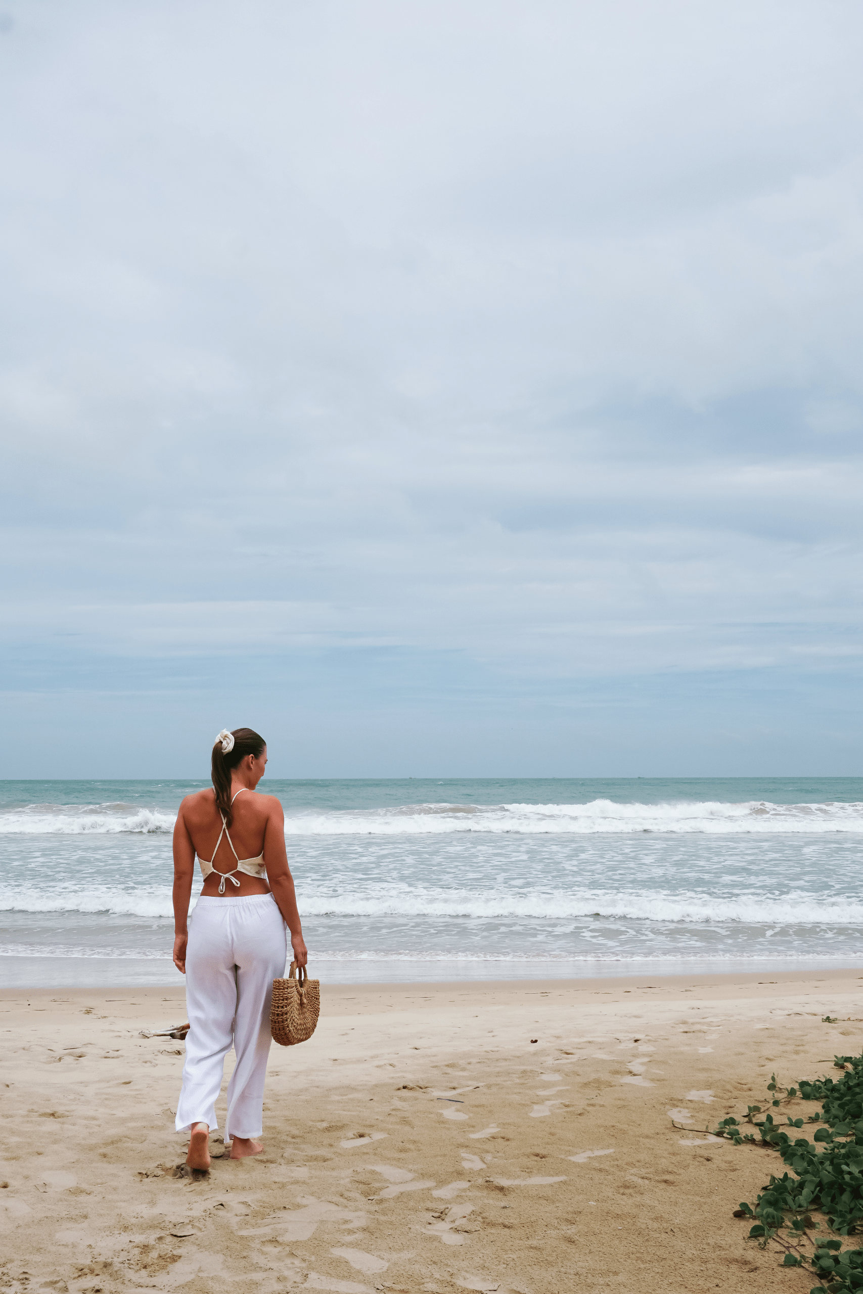 Enora White Trousers - Image 4
