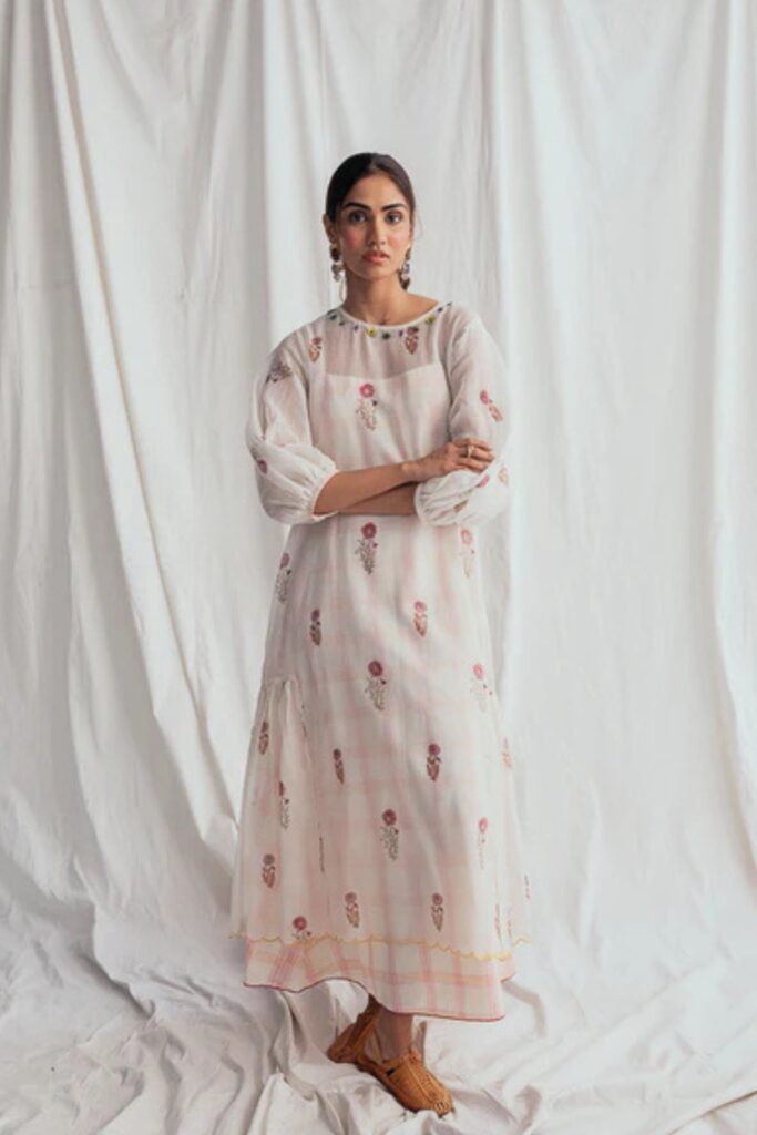 Kulfi Peasant Dress