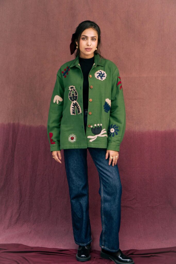 Zuri Applique Jacket