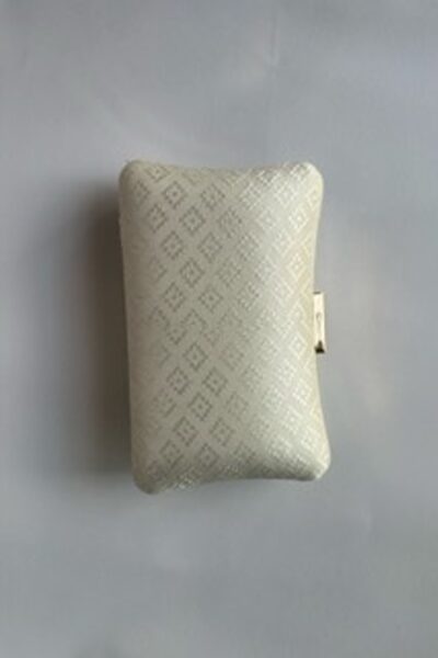 White Diamond Pillow Clutch
