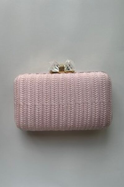 Peony Bow Pixie Clutch
