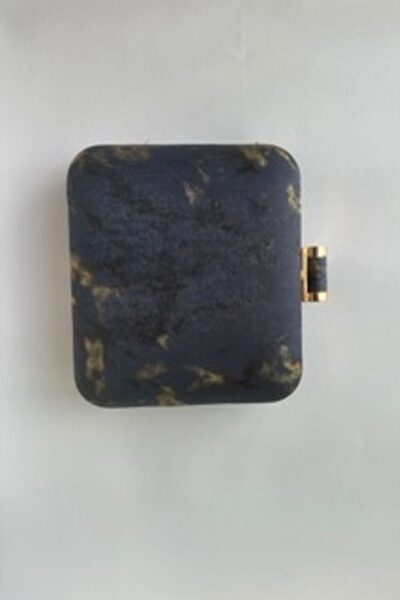Lake Blue Square Clutch