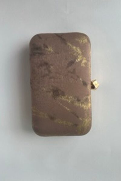 Pink Gold Ombre Classic Capsule Clutch
