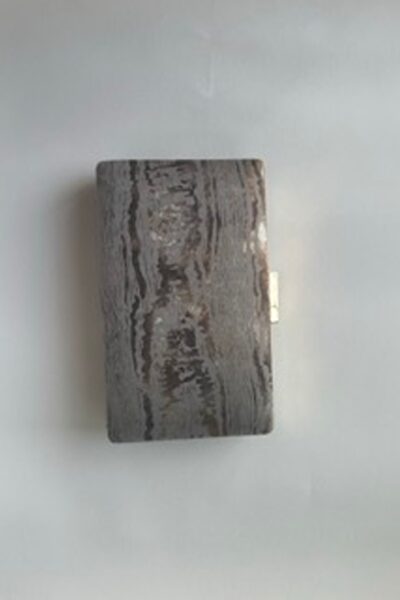 Grey Cloud Book Clutch