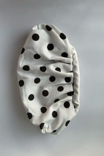 Black Polka Smyra Clutch