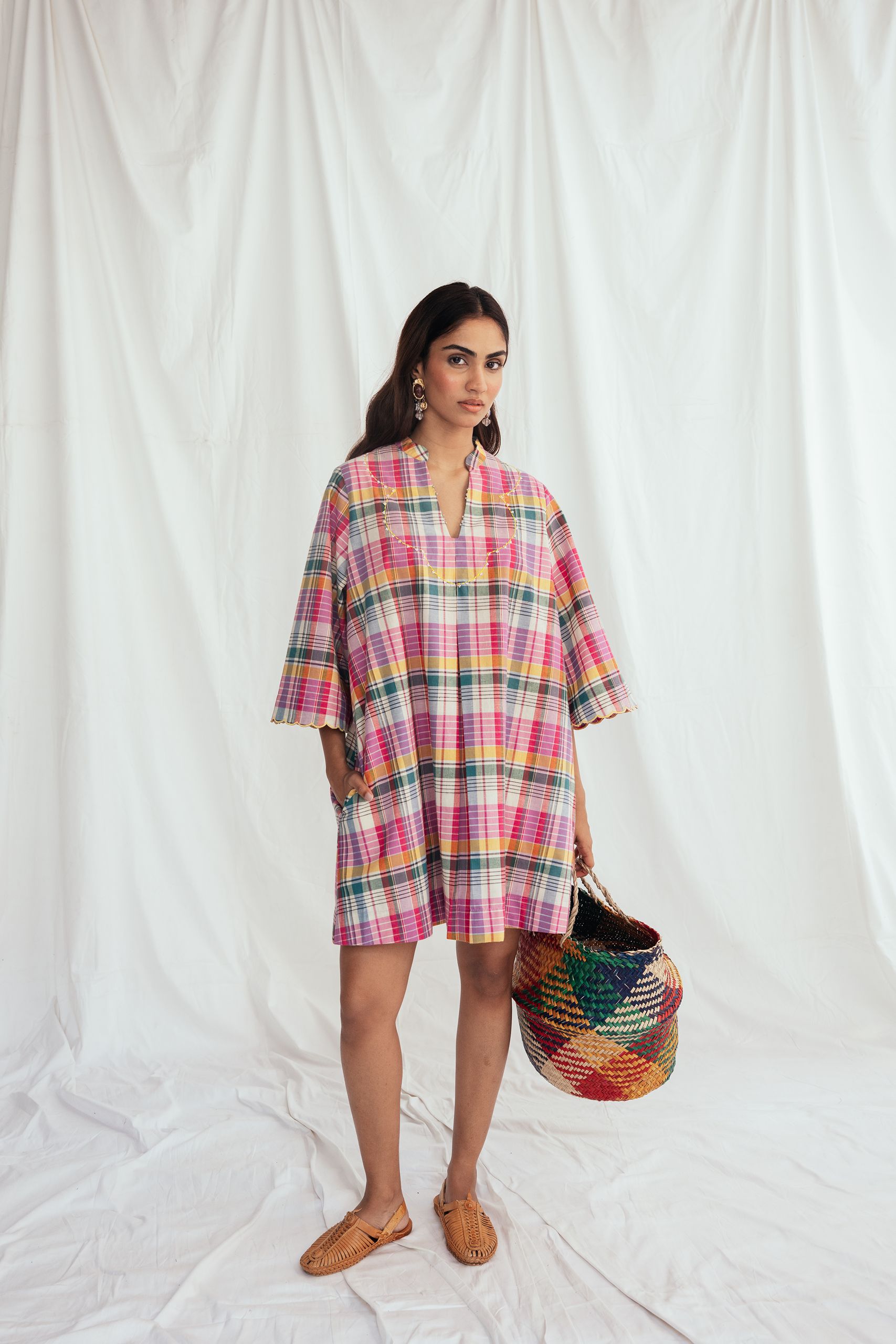 Sherbet Shift Dress