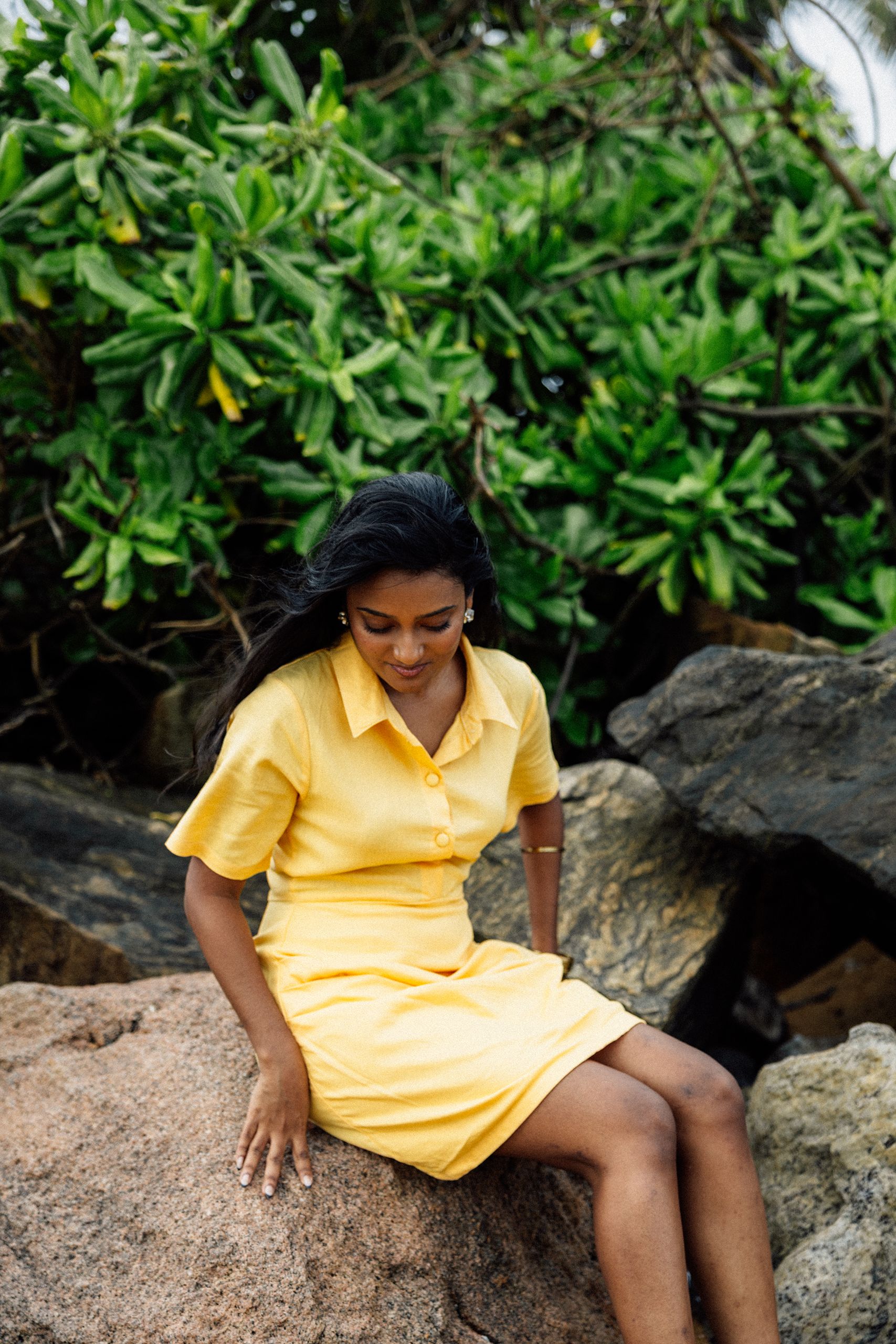 Manna, Mustard Yellow Dress - Image 3