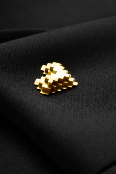 Lovebytes Lapel Pin