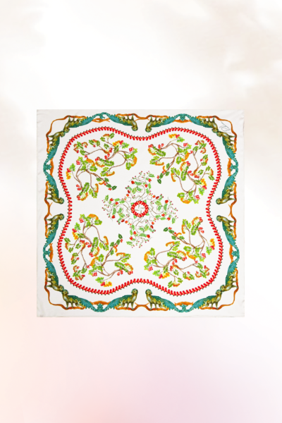 Kaju Bloom Tapestry Scarf