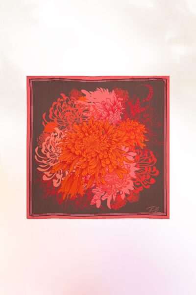Chrysamthemum Inferno Scarf