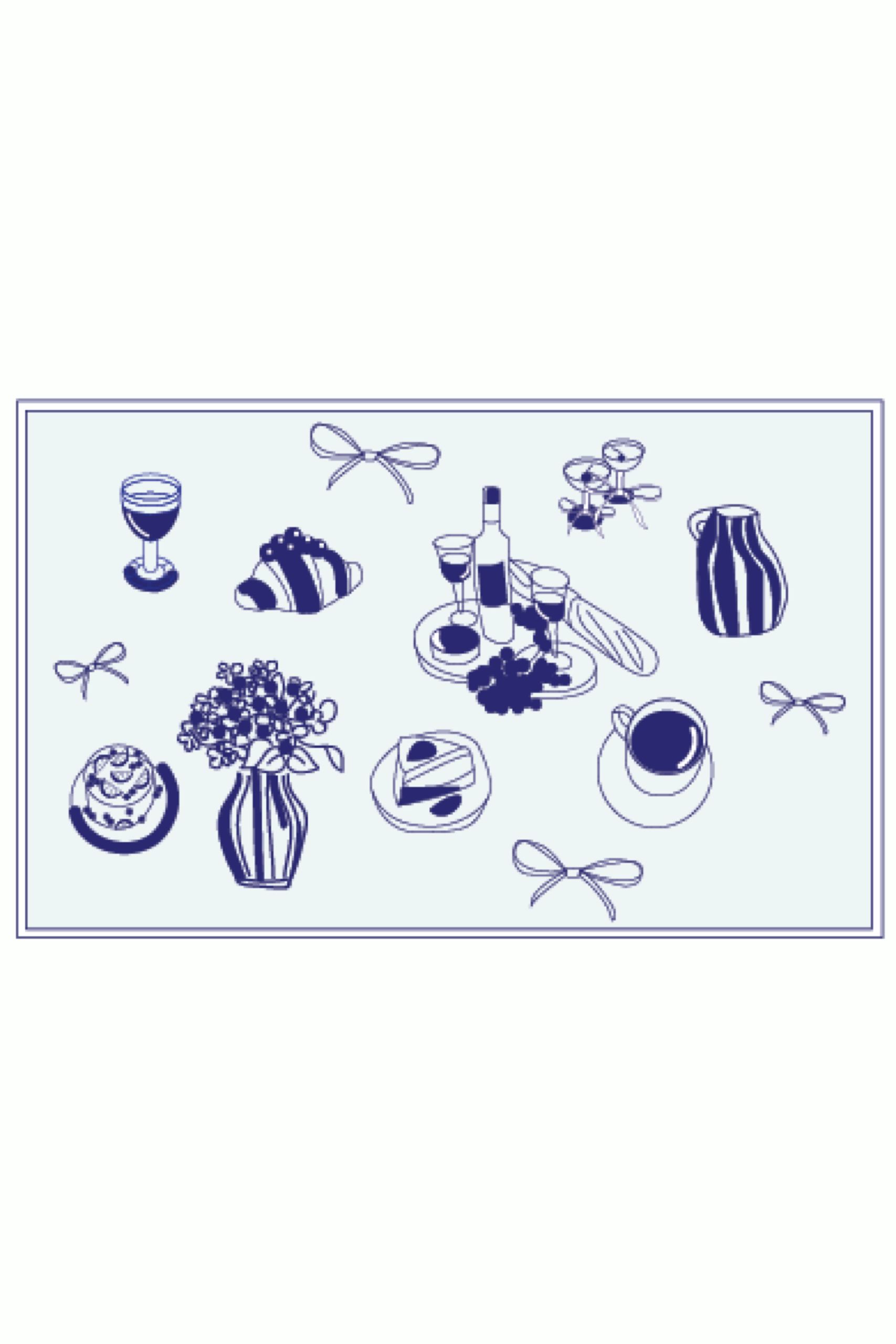 Table Setting Greeting Card
