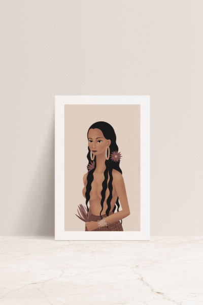 Apsara Off-Duty - Mini Print