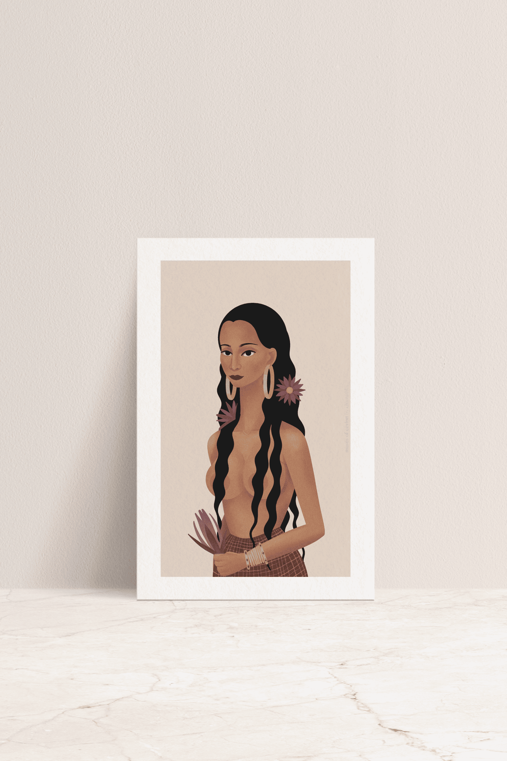 Apsara Off-Duty - Mini Print