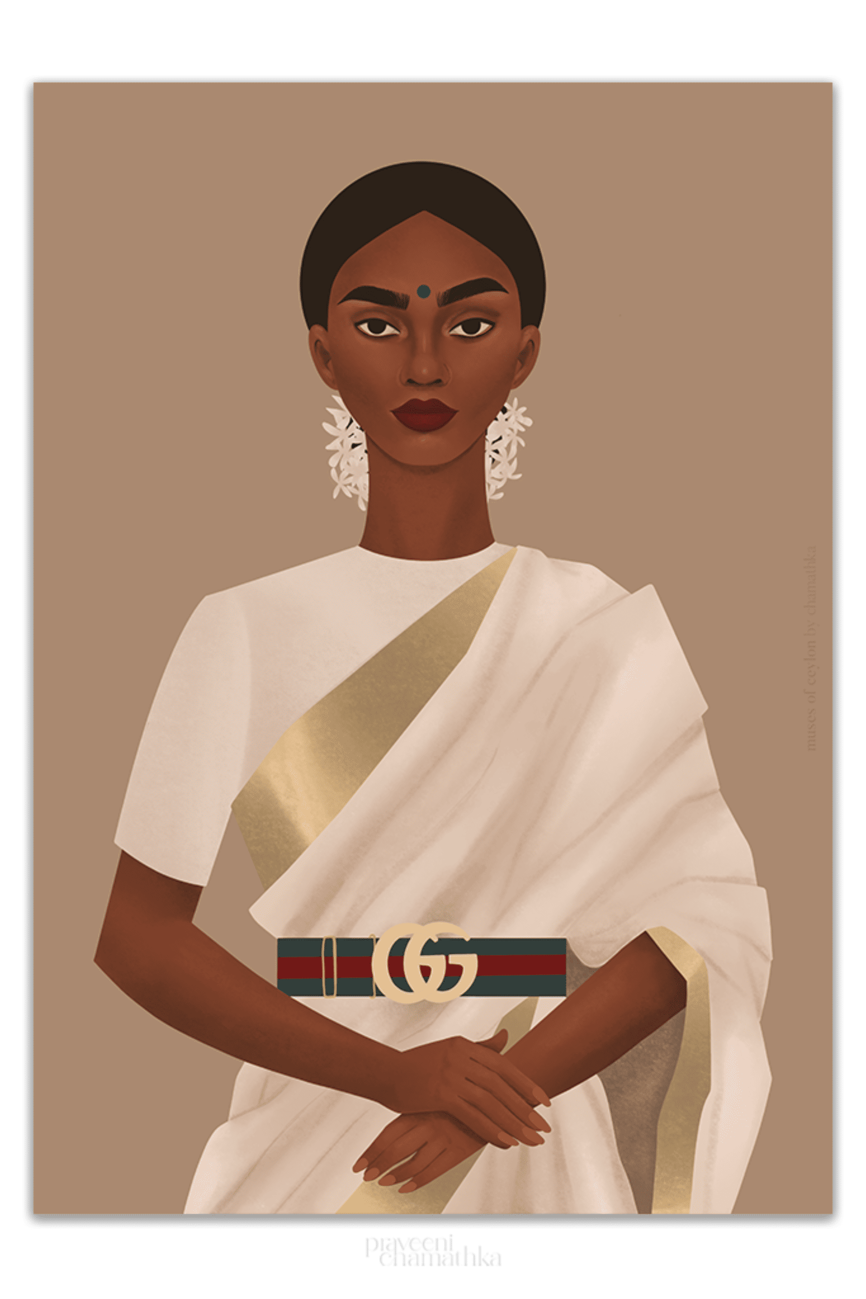 Panchaali - Art Print A5