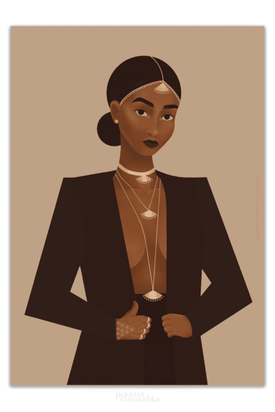 Boss Maniké - Art Print A5