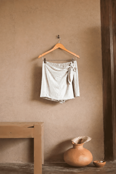Skort Beige Silver