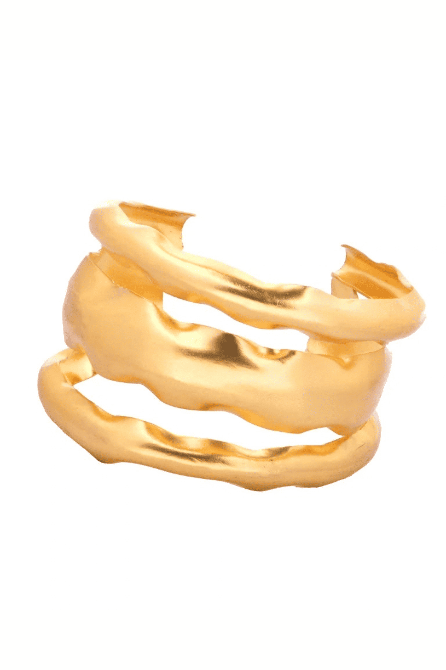 Gold Triple Cuff - Image 2
