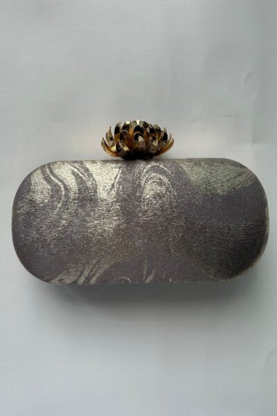 Lux Nina Clutch With Lotus