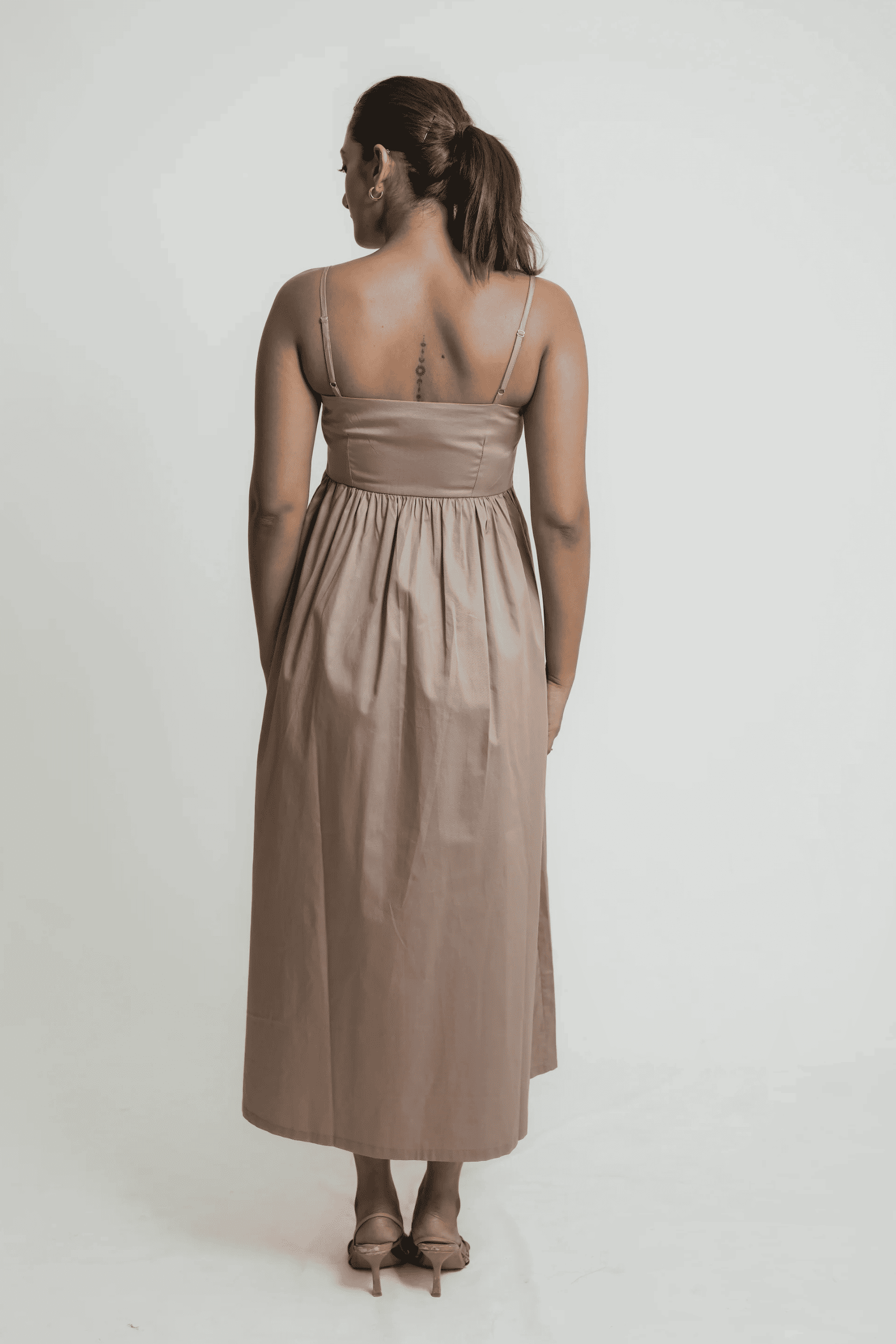 Rosemead Dress - Dusty Pink - Image 2