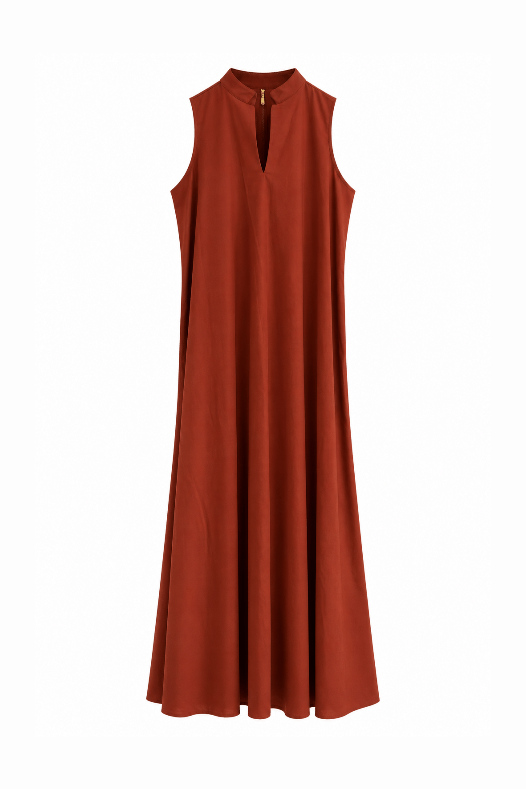 Twiggy Dress - Off Rust