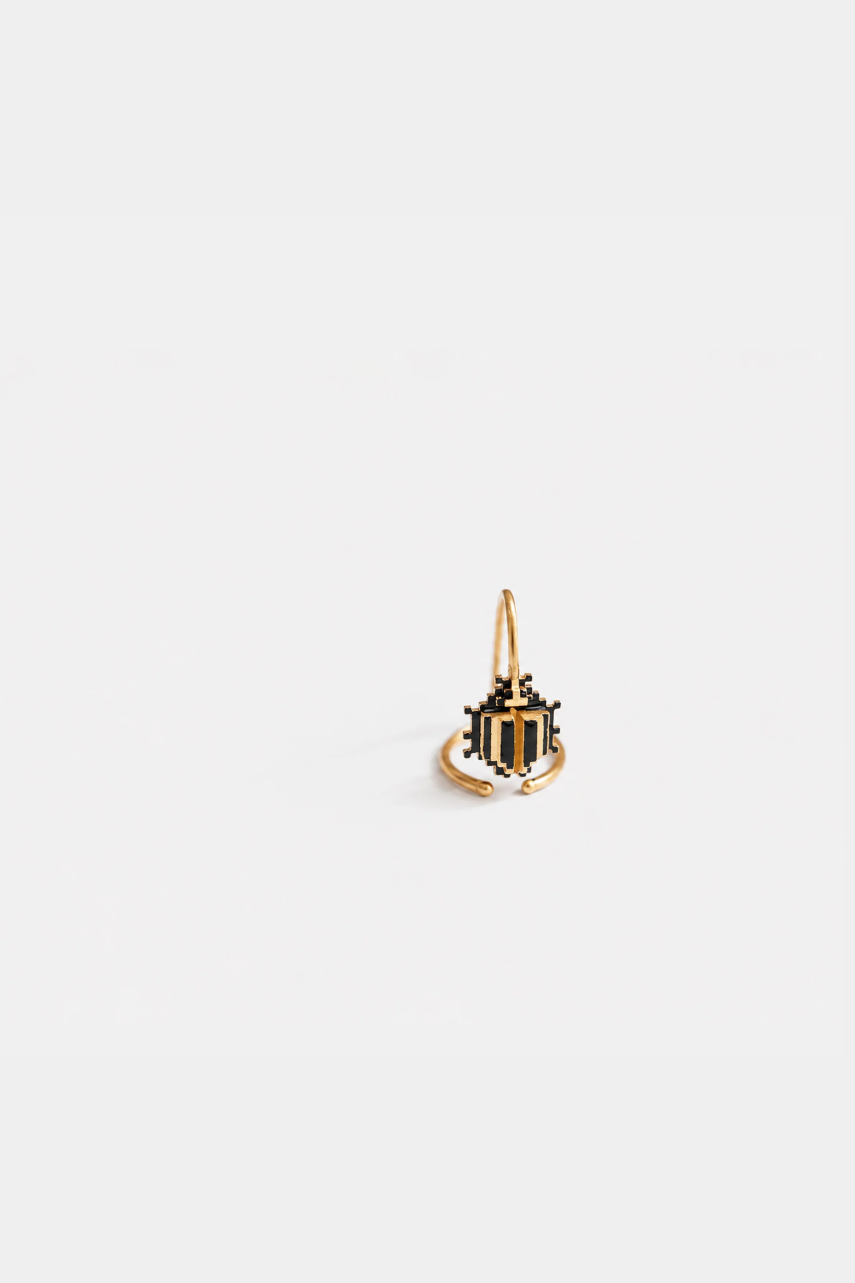 Beetles Nail Ring