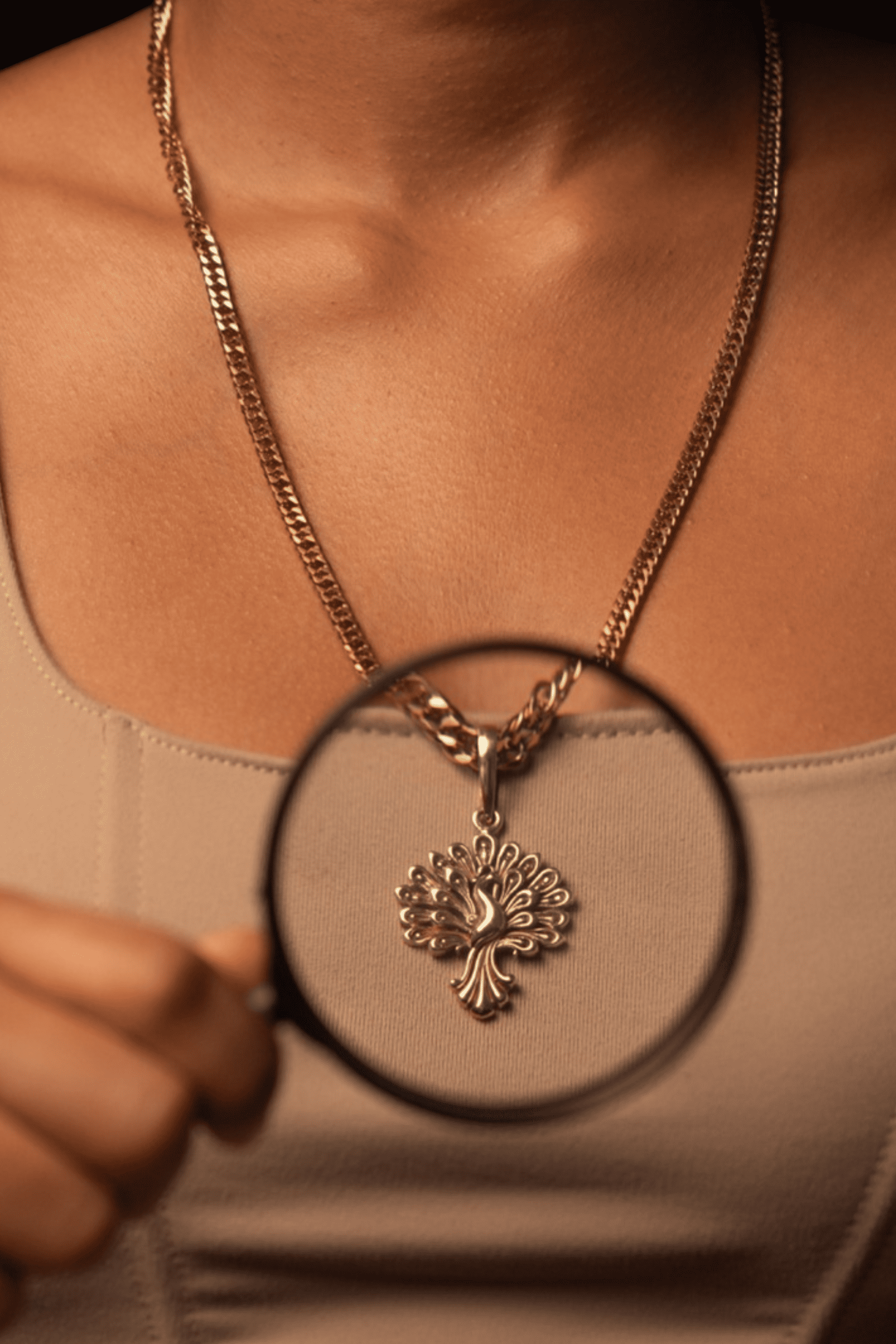 Mayura Emblem Necklace - Image 3