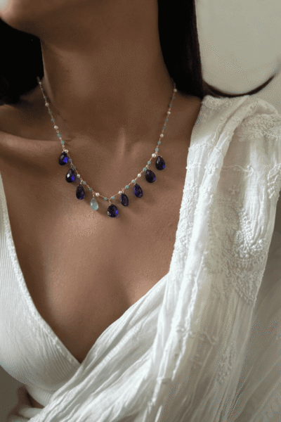 Jagat Blue Necklace