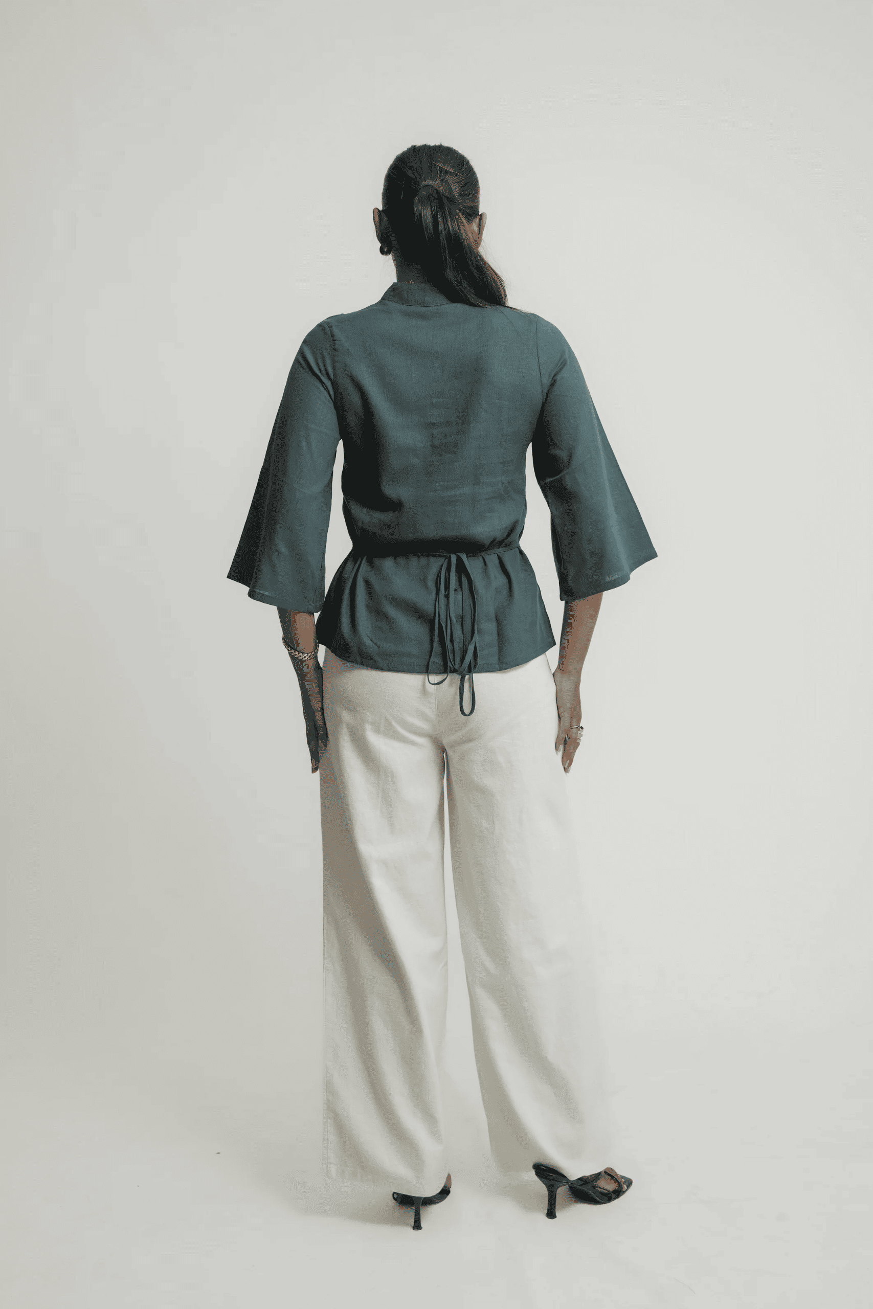 Beira Blouse-Sea Green - Image 2