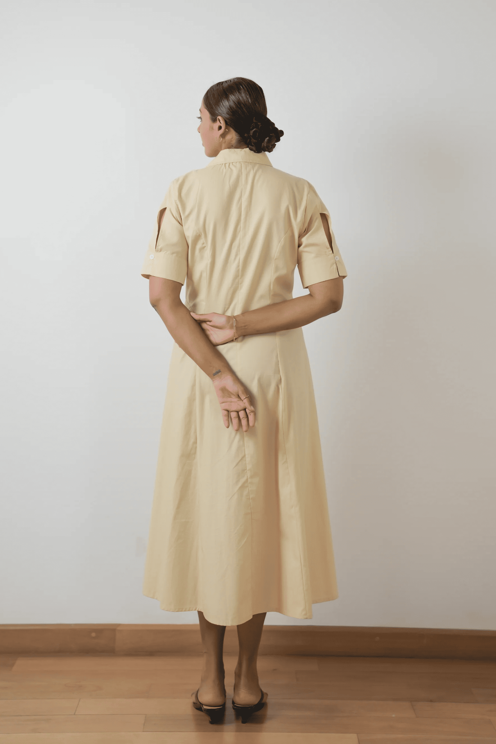 Amelia Dress - Yellow - Image 2