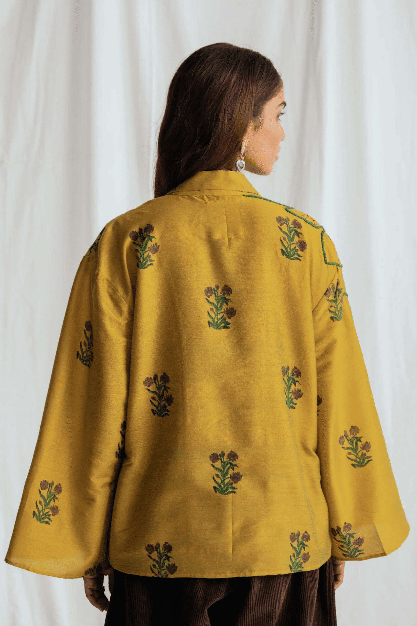 Nimbu Silk Shirt - Image 3
