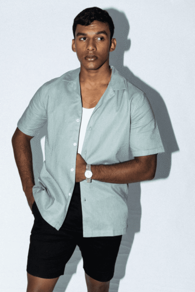 Hendrick Shirt- Iceberg Green