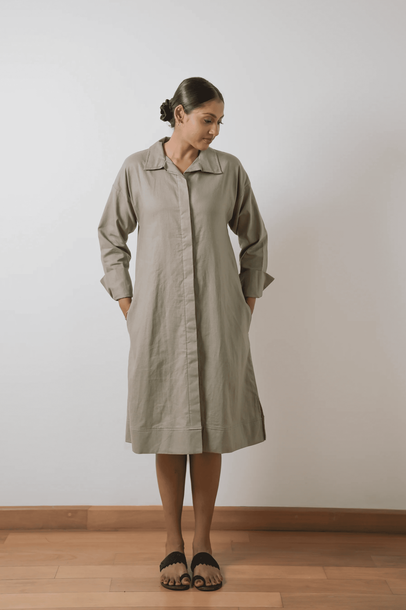 Isla Dress - Olive