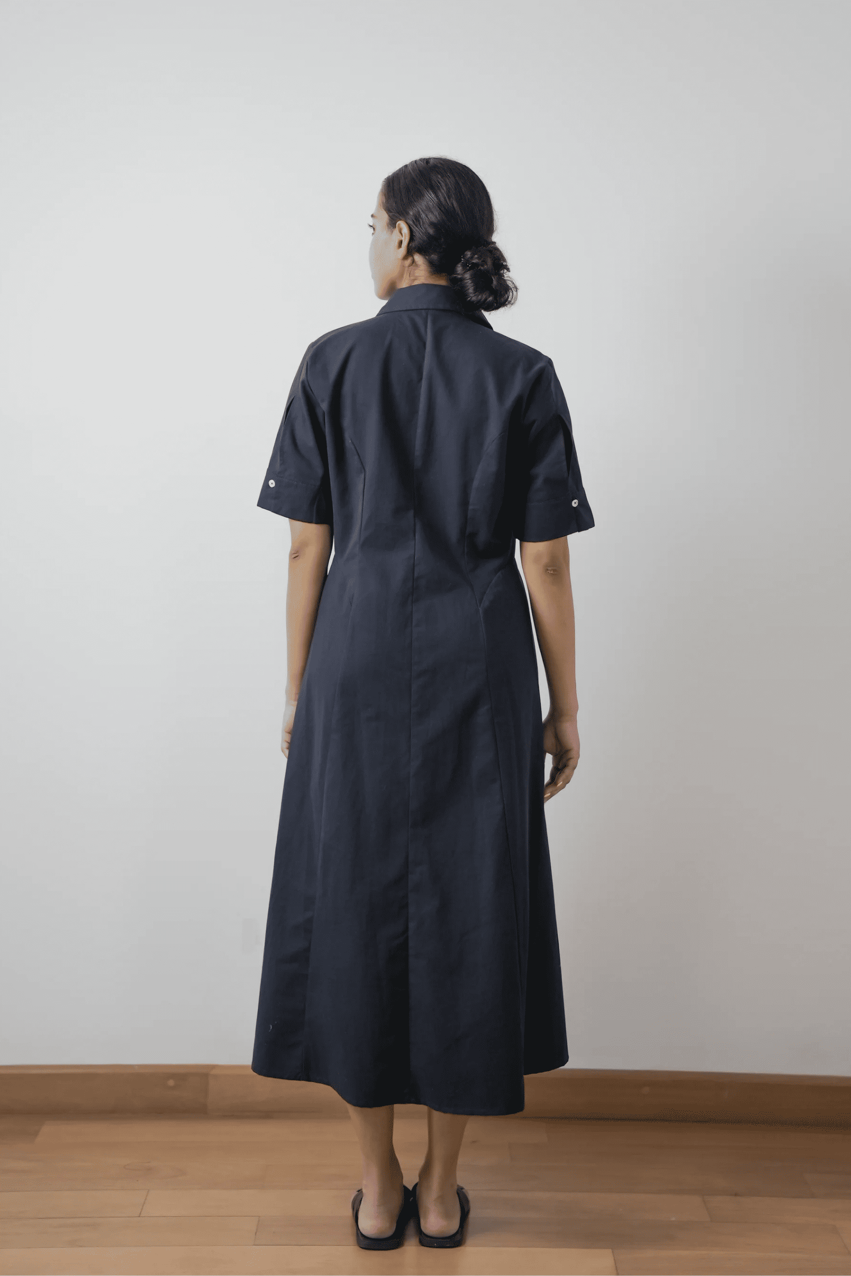 Amelia Dress - Navy - Image 2