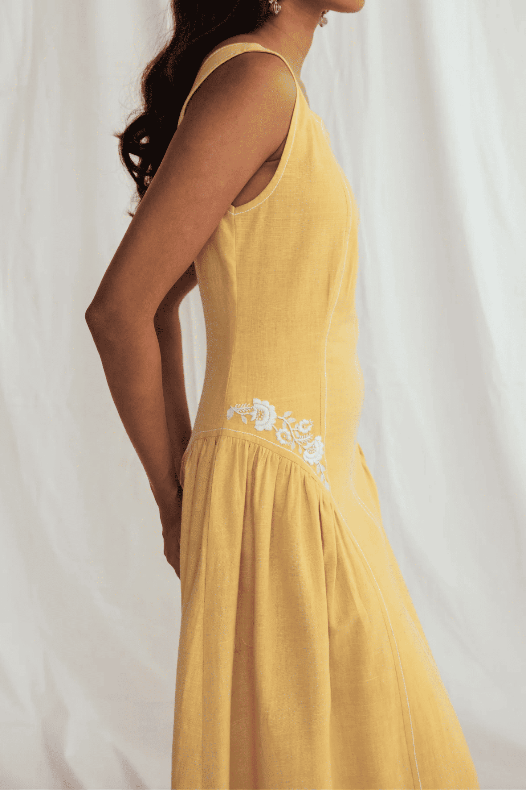 Aamras Handloom Day Dress - Image 2