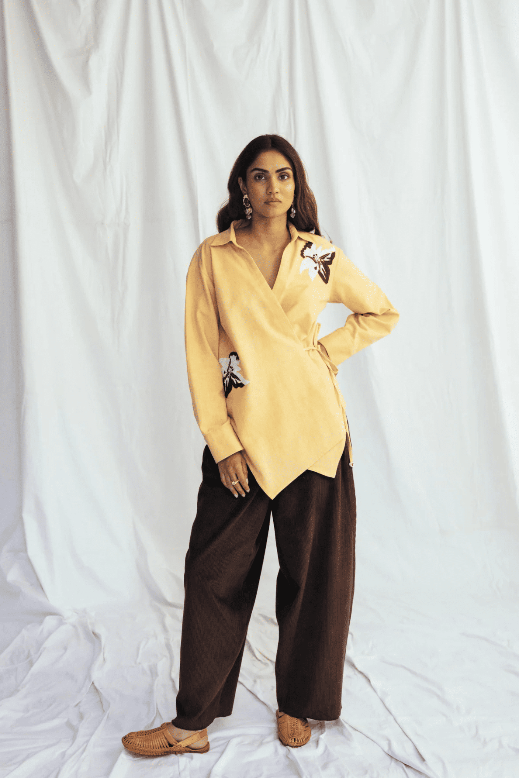 Aamras Handloom Wrap Shirt